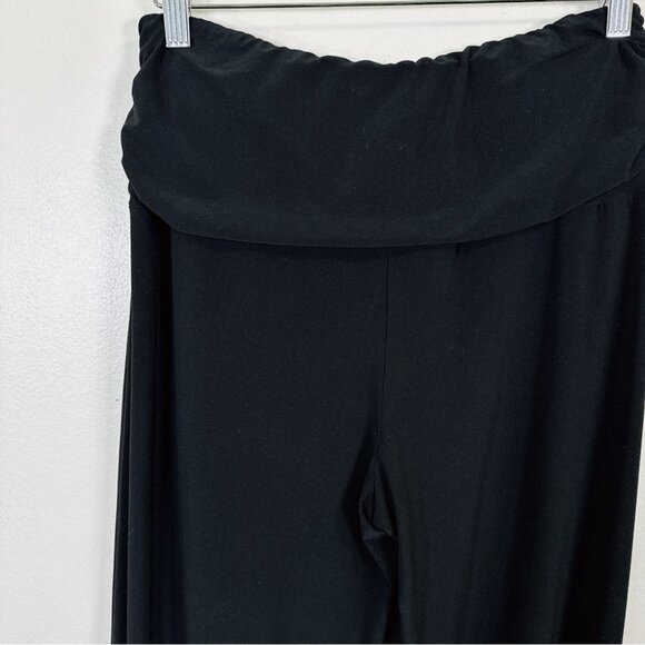 Frank Lyman Palazzo Wide Leg Ruched Drape Pant, size 10 - Picture 10 of 14